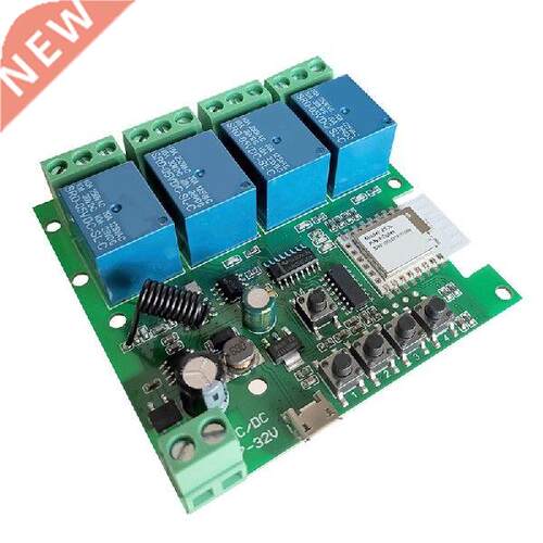 4CH Zigbee Smart Light Switch Module DC 5/12/2V RF4