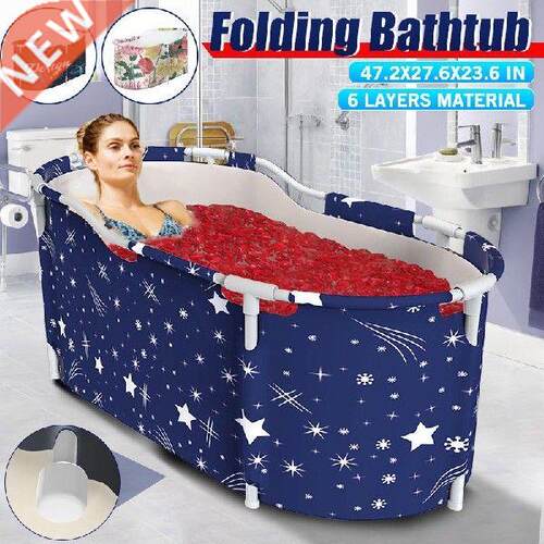 120CM Foldable Bathtub Double Non-Inflatable Bath Tub
