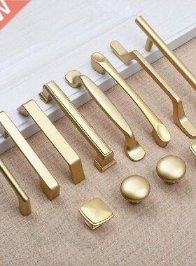 Golden Handles for Furniture Cabinet Knobs and Handles