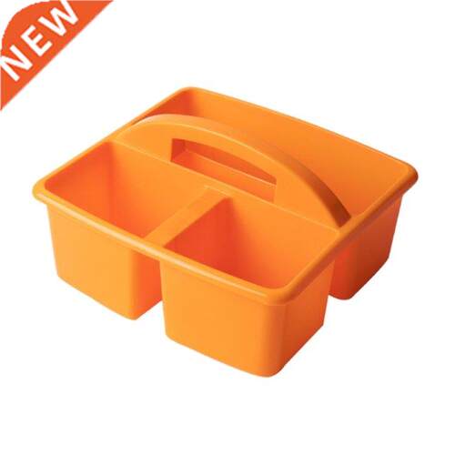 Portable Storage Box Plastic Divided Basket Bin with  Compa
