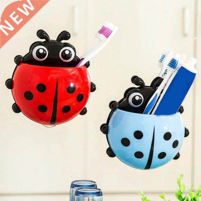 1PC Creative Ladybug Tortoise Toothbrush Holder Bathroom Car图片