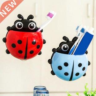 1PC Creative Ladybug Tortoise Toothbrush Holder Bathroom Car