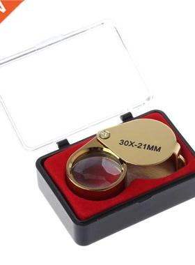 Portable Jewelers Eye Loupe Magnifier Magnifying Glass Jewel