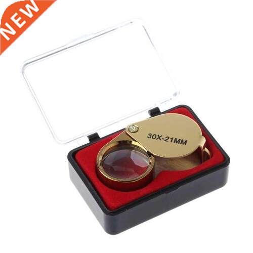 Portable Jewelers Eye Loupe Magnifier Magnifying Glass Jewel