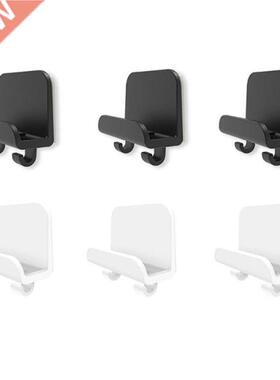 3x Adhesive Phone Tablet Holder Wall Mount Stand Hook Cradle