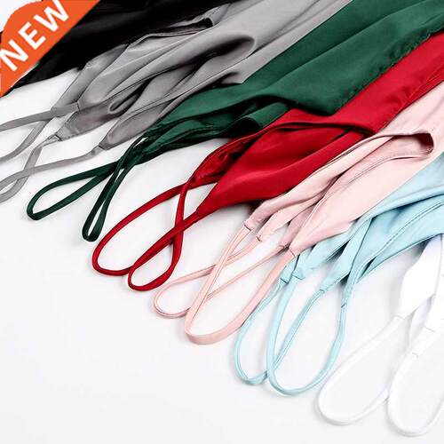 Spaghett Strap Top Women Halter V Neck Basc Whte Cam Sle