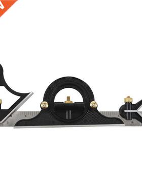Combination Square Set Angle Finder & Protractor Spirit Leve