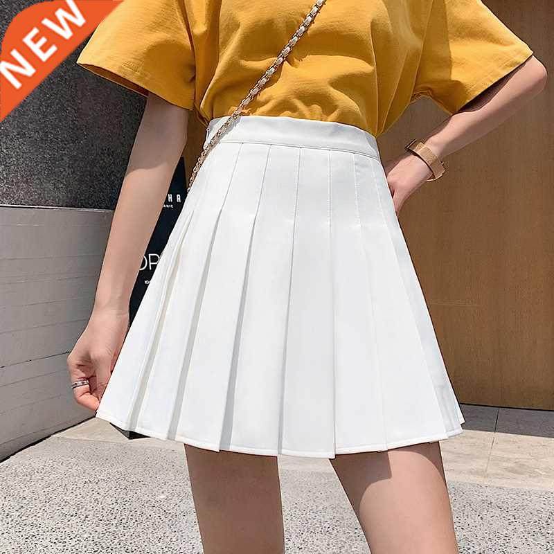 girls womens tennis skirt short dress high waist pleated ten