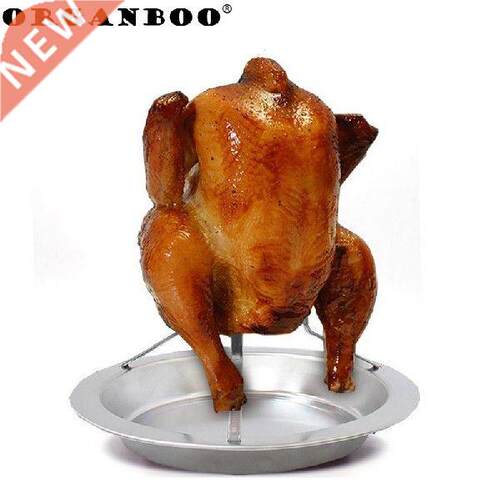 ORGANBOO 1PC BBQ Non-Stick Chicken Duck Stand Rack