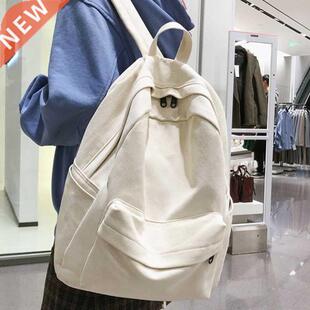 JOYPESSIE Fashion Female Bookbag Cotton Women Backpack for T