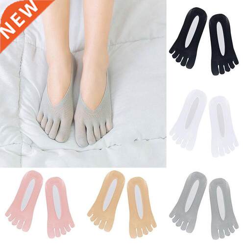 1pair Breathable Five Toe Socks Orthopedic Compression Socks