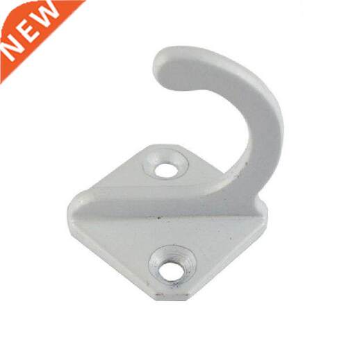 5Pcs White Zinc Alloy Storage Hook Vintage Wall Hanger