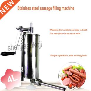 New 4L Commercial Sausage filler Household ainless eel