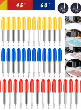 50 Pcs Plotter Blades 30/45/60 Degree Standard Replacement C