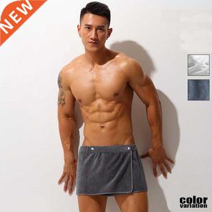 Men's Wearale ath Towel Magic Shower Skirt Soft reathale