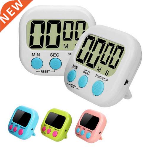 Digital Kitchen Timer Big Digits Loud Alarm Magnetic Backing