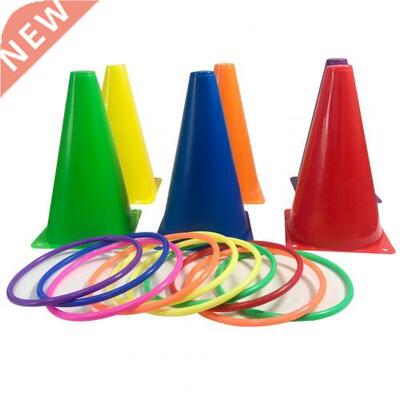 Hoop Ring Toss Plastic Ring Toss Quoits Garden Pool Toy Out