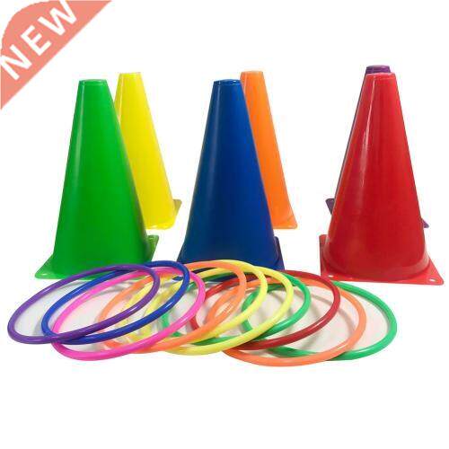 Hoop Ring Toss Plastic Ring Toss Quoits Garden Pool Toy Out