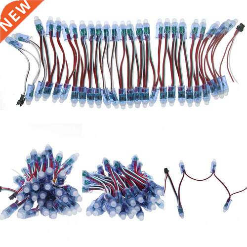 50pcs Free shp DC5V RGB WS2811 led pxel module 12mm Dgta