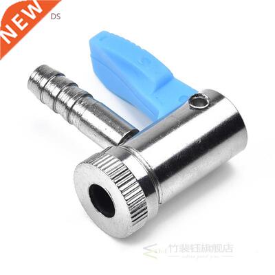 Tire Inflator Valve Connector Tools Tool Auto Chrome +Blue C