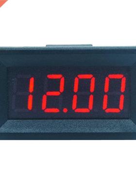 4-digits 0.36inch Voltmeter 3Wire Voltage Panel Meter DC 0-9