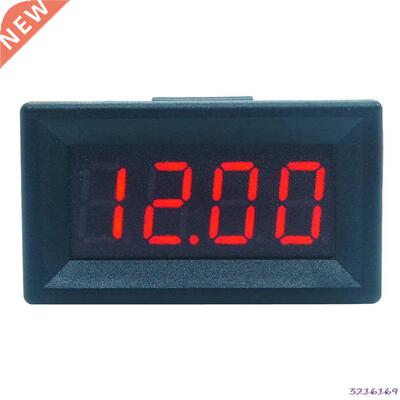 4-digits 0.36inch Voltmeter 3Wire Voltage Panel Meter DC 0-9