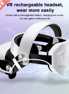 VR Headset Rechargeable Enhanced Adjustable Head Strap with