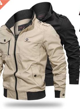 Men's Bombe Jacket New Sing Autumn Casual lus Size Milit