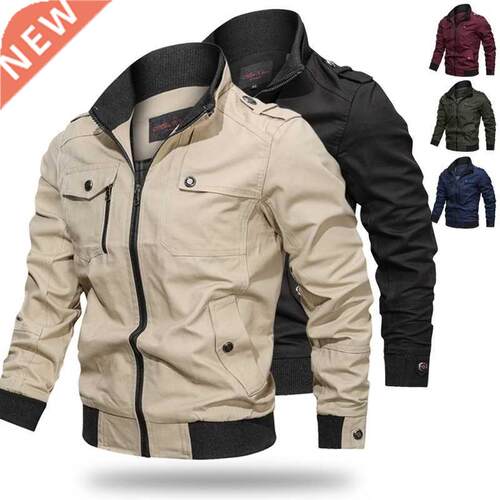 Men's Bombe Jacket New Sing Autumn Casual lus Size Milit