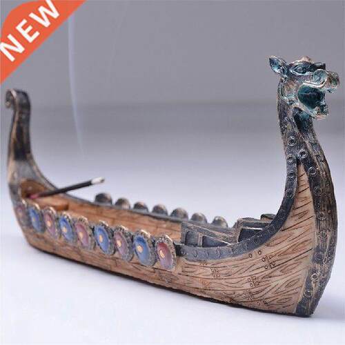 Retro Incense Burner Dragon Boat Incense Stick Holder
