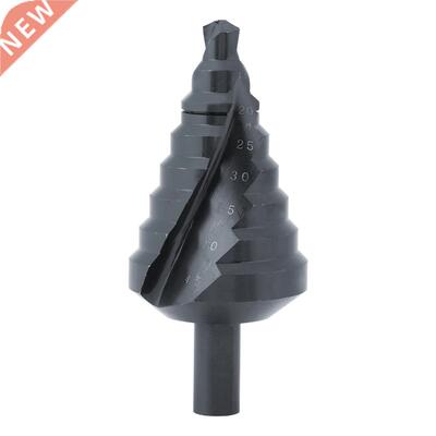 10-45MM 8 Step Bit Nitrogen Coated HSS Spiral Groove Step Co