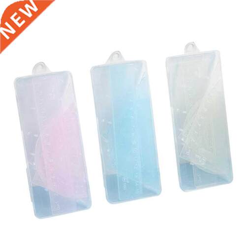 Set of 4 Macaron Color Student Drawing Tool Clear Student Ma