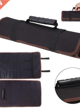 Canvas Roll Bag Chef Knife Bags Durable Storage Pockets