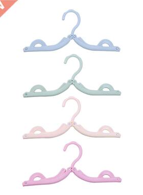 Portable Clothes Hanger Plastic Foldable Coat Backpack Tote