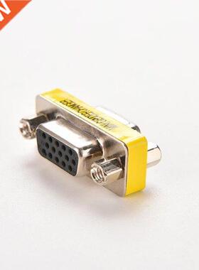 1pcs 15 Pin D-Sub VGA HD SVGA Female To Female Gender