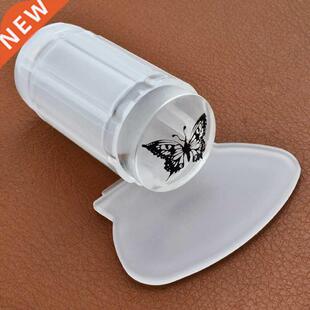 soft Silicon Clea Jelly Sticky Stame2.8CM Nail At Stam