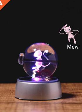 Nice Faion Crystal Pokeball ball Design Mew Go Pokemon B