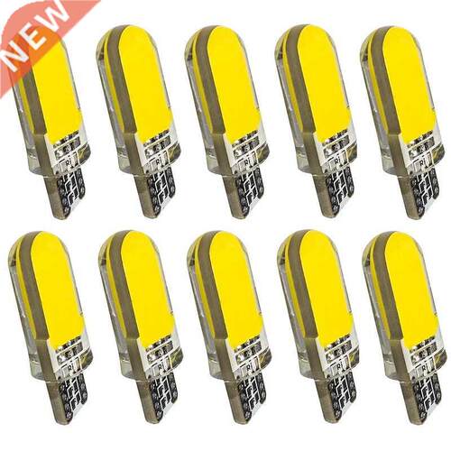 10pcs T10 W5W Silicone Case 12 Chips COB LED Car Wedge Inter