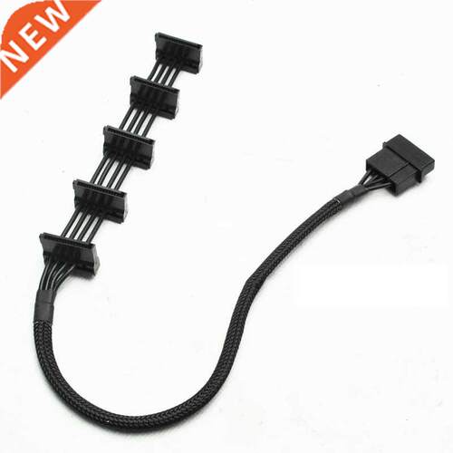1 Pcs Practical Durable PC Server 4 pins IDE Molex 1 to 5 SA