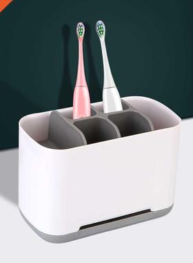 Electric Toothbrush Holder Toothpaste Organizer Stand Shavin