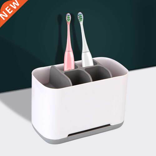Electric Toothbrush Holder Toothpaste Organizer Stand Shavin