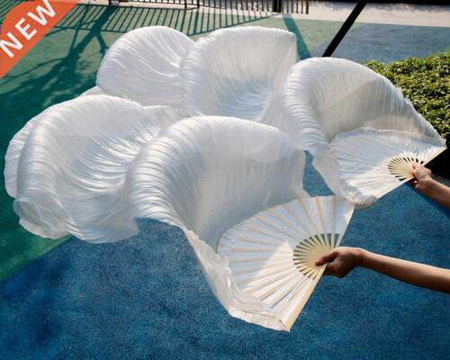 High Quality Silk Belly Dance Fan Dance 100% Real Silk Veils