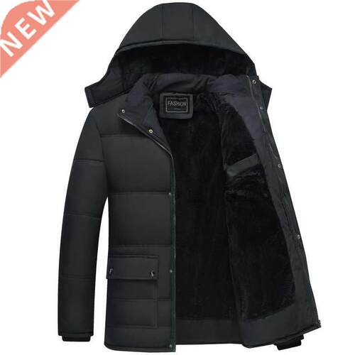 Winter Coat Men Fashion Mens Parkas Thicken Male Thick Warm