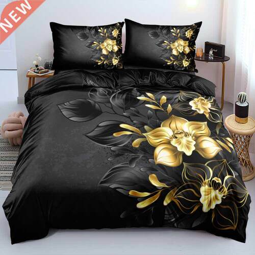 D Design Flower Duvet ver Sets Bed Linens Bedding Set Quilt