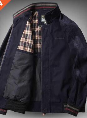 High Quality Jacket Men'S 96% Cotton Spring Autumn Loose Lar