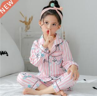 Children Pajamas Sets Cotton 2022 spring Kids Cartoon Homewe