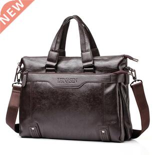 New Brand Men's Leather Messenger Bags Vintage Crossbody Bag
