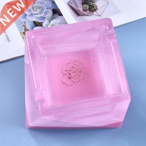 1Pcs Silicone Irregular Ashtray Mold Resin Container