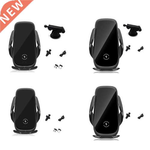 Wireless 15W Qi Fast Car Charger Auto-Clamping Air Vent Car