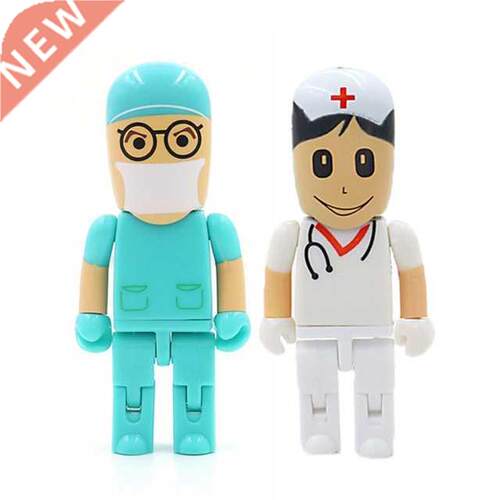 Doctor usb flash drive nurse model usb sticks pendrive 128GB
